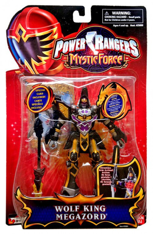 Power Rangers Mystic Force Wolf King Megazord Action Figure Bandai