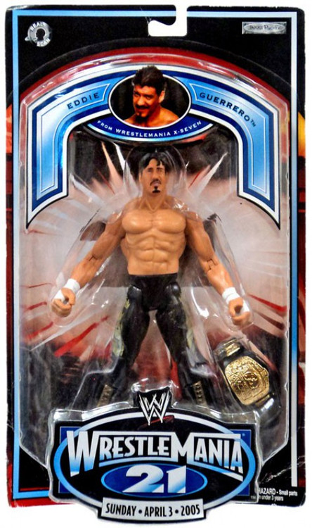 WWE Wrestling WrestleMania 21 Series 1 Eddie Guerrero Exclusive 