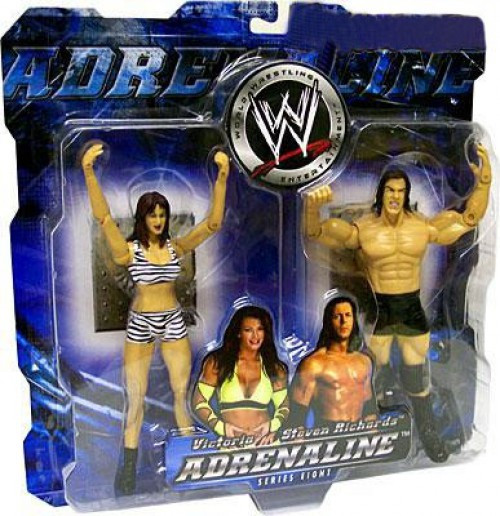 WWE Wrestling Adrenaline Series 8 Victoria Steven Richards Action