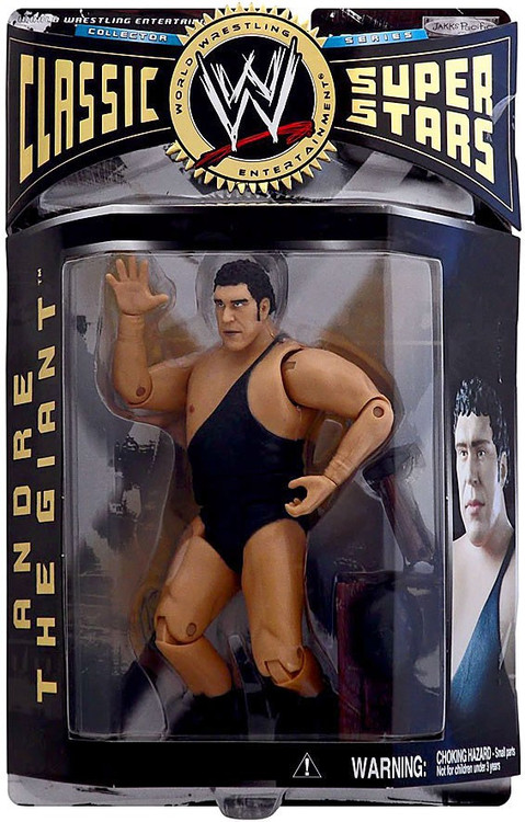 WWE Wrestling Classic Superstars Series 6 Andre the Giant Action Figure [1  Strap]