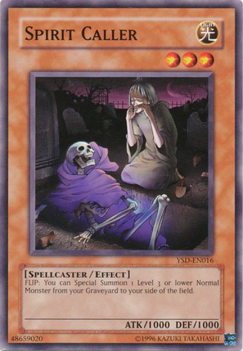 YuGiOh 2006 Starter Deck Single Card Common Spirit Caller YSD-EN016 - ToyWiz