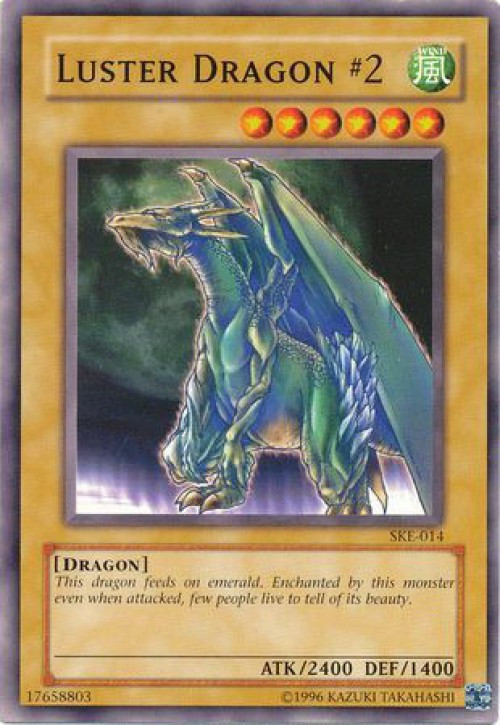 YuGiOh Kaiba Evolution Single Card Common Luster Dragon 2 SKE-014 - ToyWiz YuGiOh Kaiba Evolution Single Card Common Luster Dragon 2 SKE-014 - ToyWiz