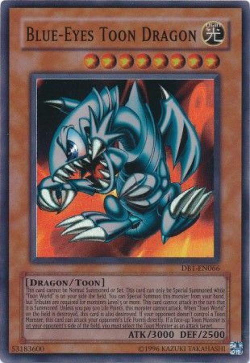 YuGiOh Dark Beginning 1 Single Card Super Rare Blue Eyes