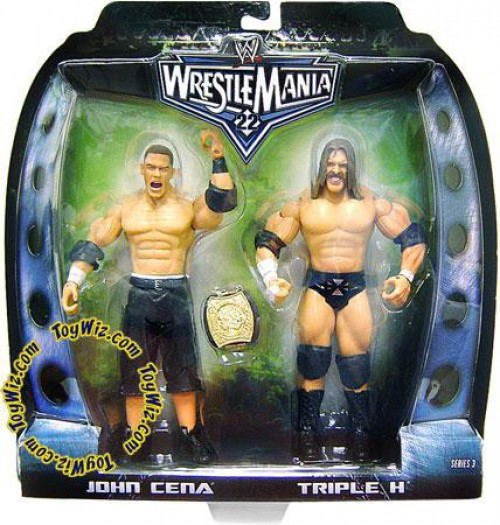 wwe wrestlemania 22 john cena vs triple h