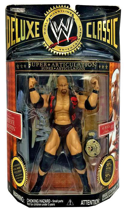 WWE Wrestling Deluxe Classic Superstars Series 1 Stone Cold Steve