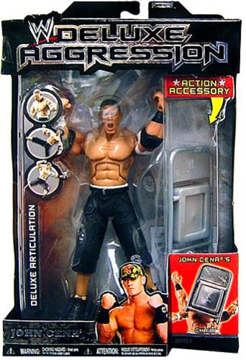 WWE Wrestling Deluxe Aggression Series 5 John Cena Action Figure