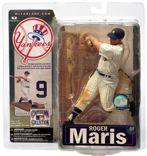 McFarlane Toys MLB New York Yankees Sports Picks Baseball Cooperstown  Collection Series 2 Babe Ruth Action Figure White Jersey - ToyWiz