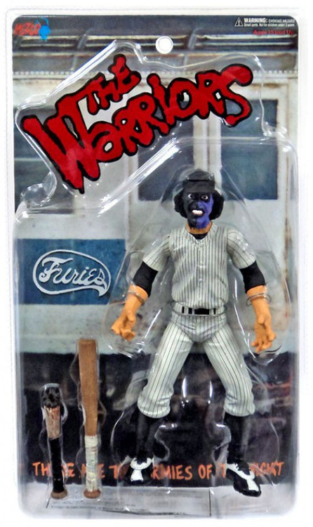 The Warriors Purple Black Faced Baseball Fury Exclusive Action