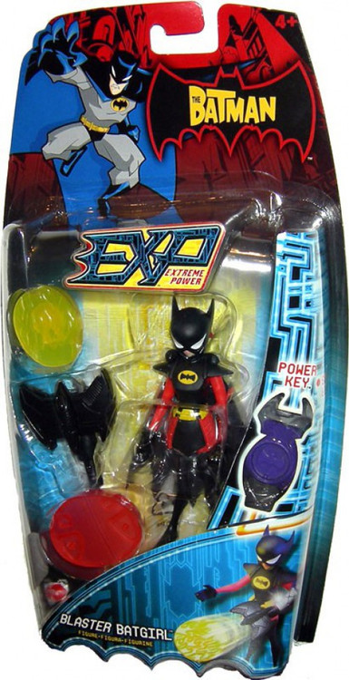 The Batman EXP Extreme Power Batgirl Action Figure Blaster Mattel Toys