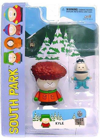 South Park Series 2 Kyle Action Figure Afro Variant Mezco Toyz