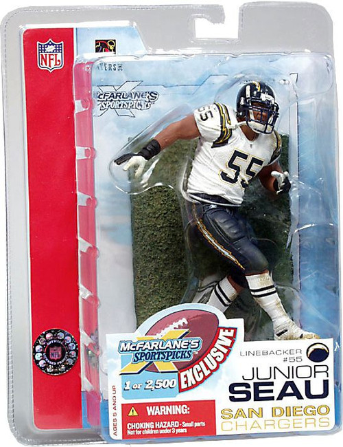 McFarlane Toys NFL Miami Dolphins Sports Picks Series 9 Junior Seau Action Figure