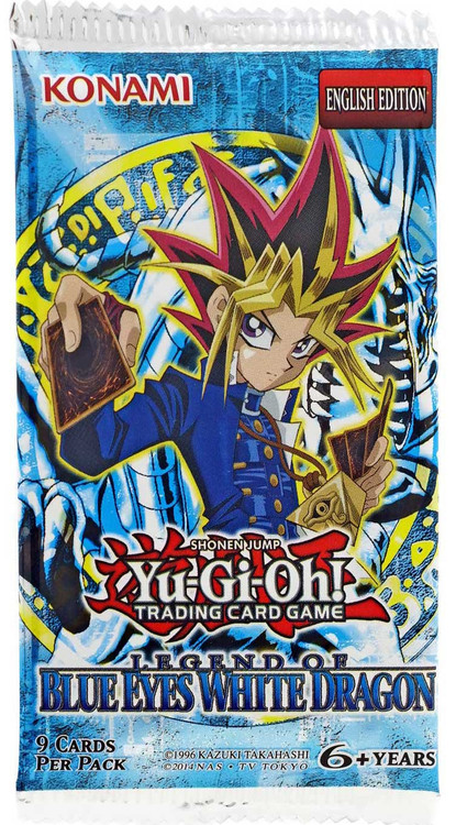 YuGiOh Trading Card Game Legend of Blue Eyes White Dragon