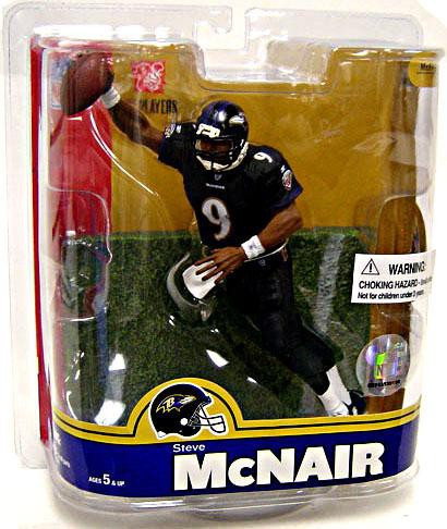 McFarlane Toys NFL Houston Oilers Sports Picks Football Series 16 Steve  McNair Action Figure [Retro Oilers Variant]