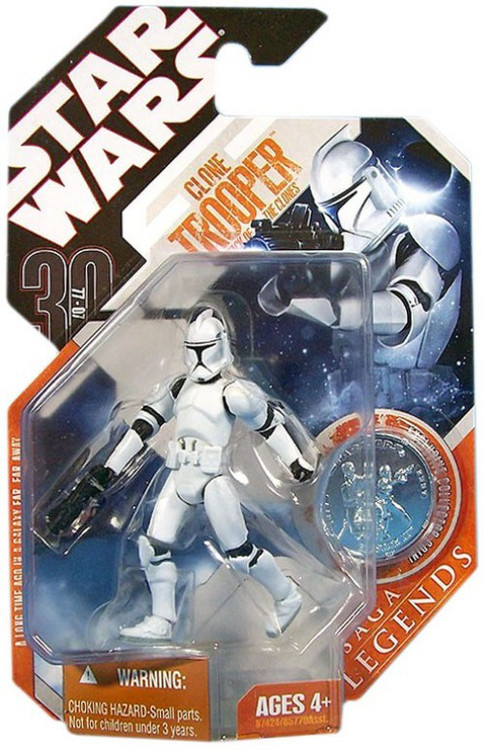 Star Wars Attack of the Clones 2007 Saga Legends 30th Anniversary