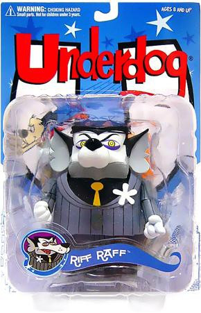 Underdog Riff Raff Action Figure Mezco Toyz - ToyWiz