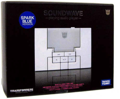 Transformers Japanese Music Label Soundwave MP3 Player Spark 