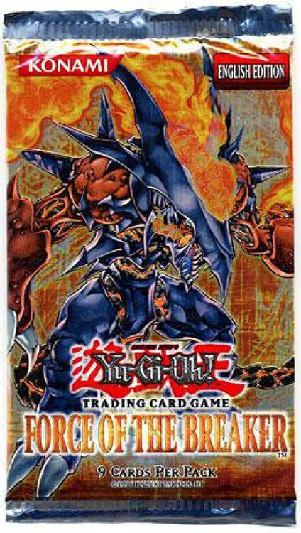 遊戯王　デュエルモンスターズ　FORCE OF THE BREAKER YuGiOh Force of the Breaker Booster Pack 9 Cards Konami - ToyWiz