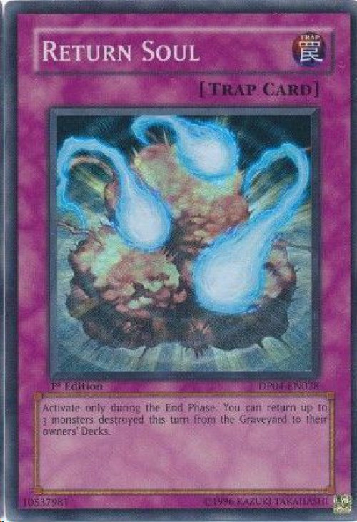 YuGiOh GX Trading Card Game Duelist Series Zane Truesdale Single Card Super Rare Return Soul DP04-EN028 - ToyWiz YuGiOh GX Trading Card Game Duelist Series Zane Truesdale Single Card Super Rare Return Soul DP04-EN028 - ToyWiz