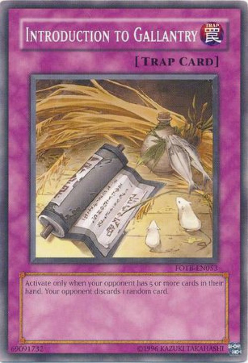 Introduction to Gallantry (Common) : FOTB-EN053 - Yu-Gi-Oh! Single Card