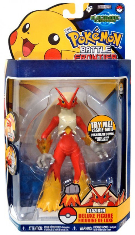 Pokemon Battle Frontier Series 2 Deluxe Electronic Blaziken Action