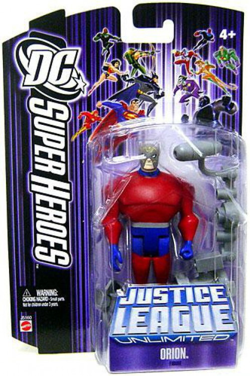 DC Justice League Unlimited Super Heroes Orion Action Figure