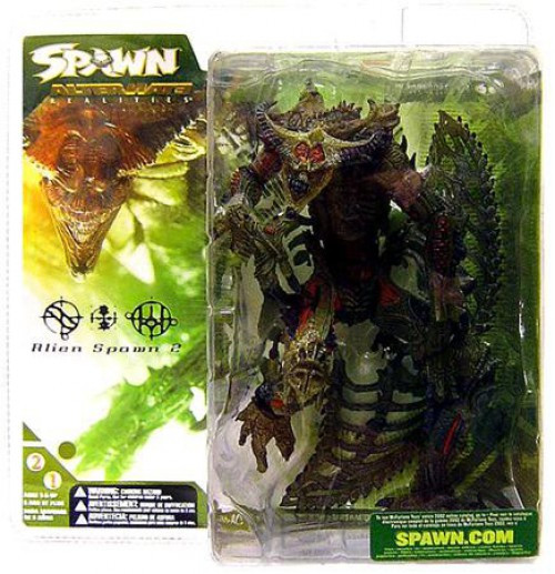 McFarlane Toys Spawn Series 21 Alternate Realities Alien Spawn 