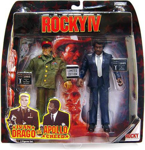 Rocky IV Ivan Drago Apollo Creed Exclusive Action Figure 2-Pack