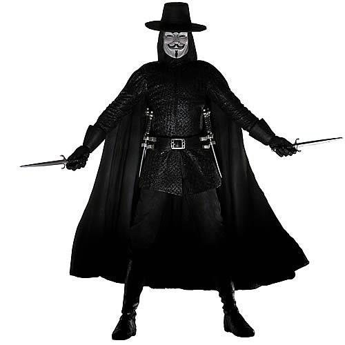 NECA V for Vendetta V Deluxe Action Figure - ToyWiz