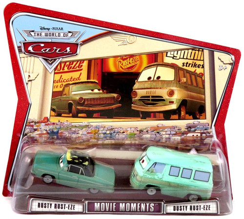 Disney Pixar Cars The World of Cars Movie Moments Rusty Dusty