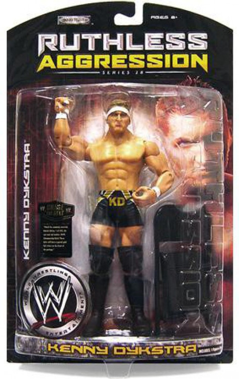 WWE Wrestling Ruthless Aggression Series 28 Kenny Dykstra Action