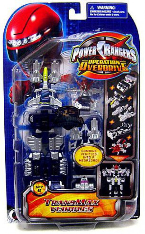 Power Rangers Operation Overdrive TranxMax Vehicles Set G Bandai