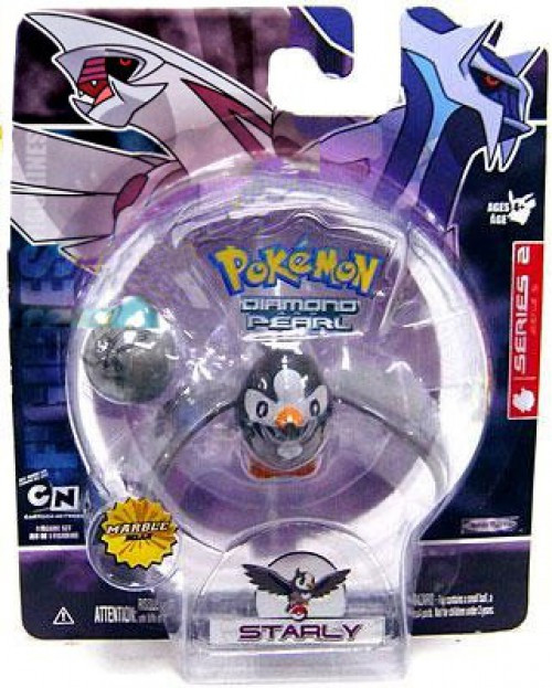 Pokemon Diamond Pearl Series 2 Starly Figure Jakks Pacific - ToyWiz