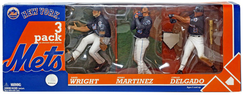 McFarlane Toys MLB New York Mets Sports Picks Baseball Series 1 Mike Piazza  Action Figure Black Jersey - ToyWiz