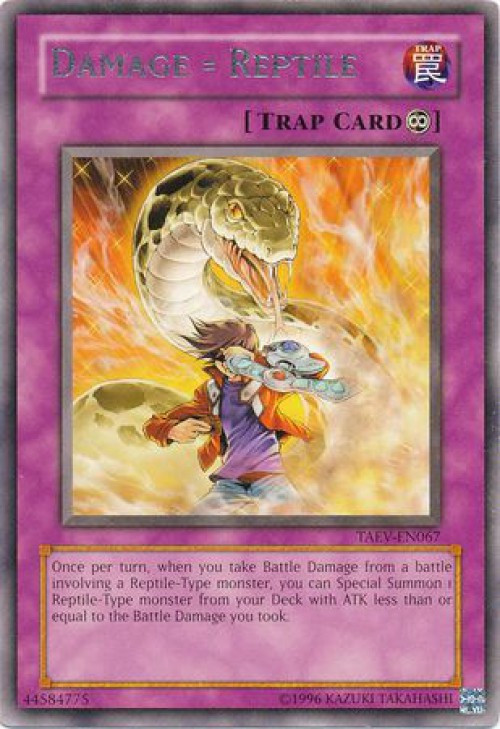 yugioh reptile deck Complete Custom for Yu-Gi-Oh! 5D's YuGiOh GX Trading Card Game