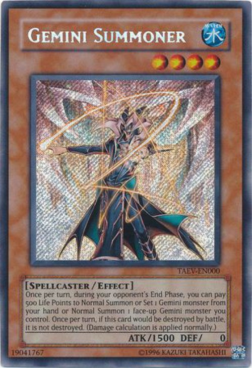 YuGiOh GX Trading Card Game Tactical Evolution Single Card Secret