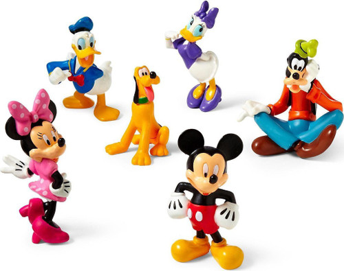 Disney Mickey Mouse Clubhouse Exclusive 6-Piece Figurine Playset - ToyWiz