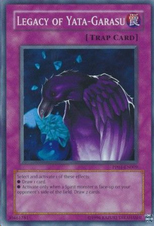 YuGiOh GX Trading Card Game Premium Pack 1 Single Card Super Rare Legacy of Yata-Garasu PP01-EN009 - ToyWiz YuGiOh GX Trading Card Game Premium Pack 1 Single Card Super Rare Legacy of Yata-Garasu PP01-EN009 - ToyWiz