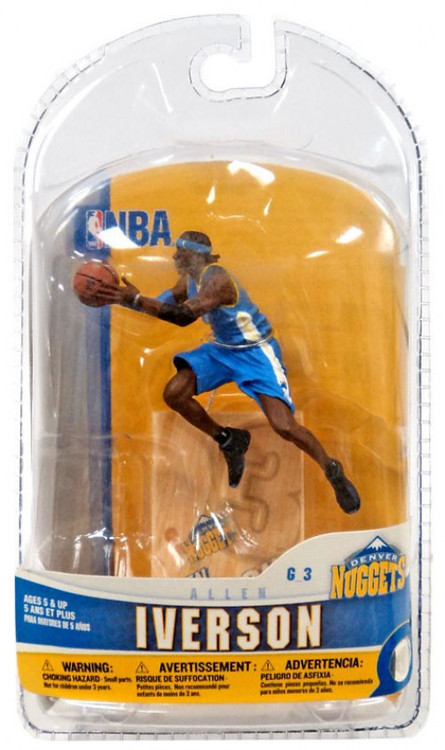 McFarlane Toys NBA Denver Nuggets Sports Basketball 3 Inch Mini Series ...