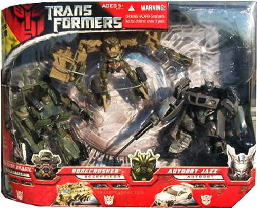 Transformers Movie Brawl, Bonecrusher Autobot Jazz Exclusive