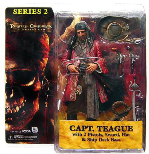 NECA Pirates of the Caribbean At Worlds End Series 2 Captain