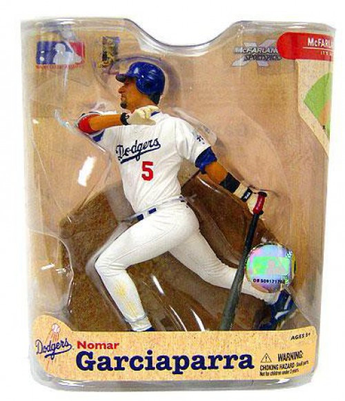 McFarlane Toys MLB Los Angeles Dodgers Sports Picks Baseball Series 21 Nomar  Garciaparra Action Figure Dodgers Jersey - ToyWiz