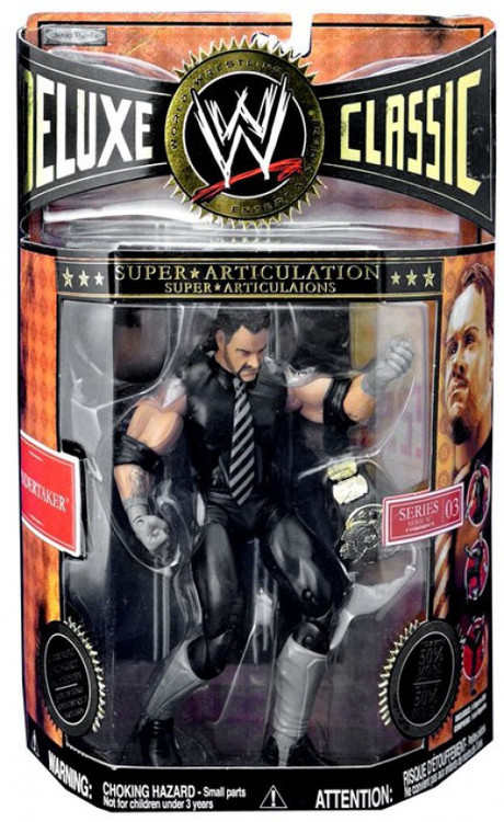 WWE Wrestling Deluxe Classic Superstars Series 3 Undertaker 