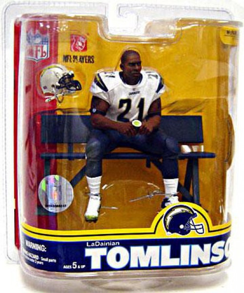 McFarlane Toys NFL San Diego Chargers Sports Picks Football Series 16  LaDainian Tomlinson Action Figure [White Jersey Variant]