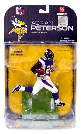 Adrian Peterson McFarlane Toys Sports Picks NCAA Oklahoma Sooners Action  Figure VARIANT White Jersey - Music City Toys