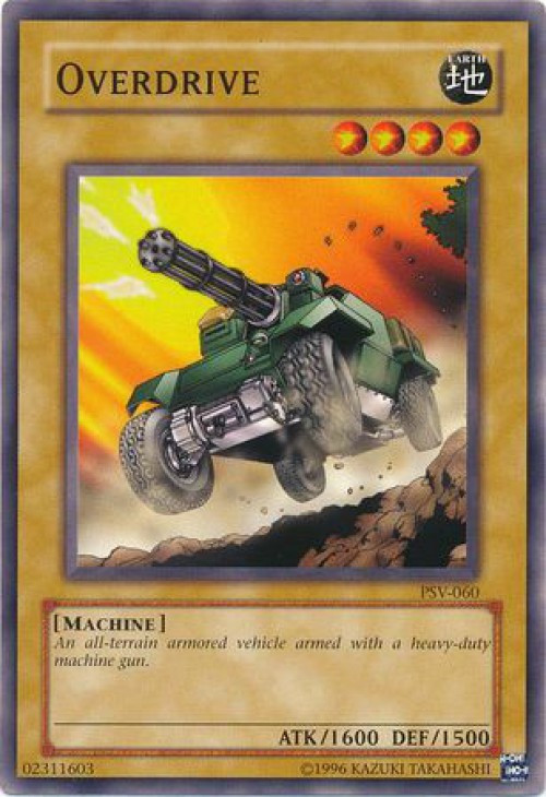 YuGiOh Pharaohs Servant Single Card Common Overdrive PSV-060 - ToyWiz