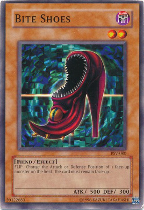 Yu-Gi-Oh! - Zapatos De Mordida (PSV-080) - Siervo Faraones - Edición Ilimitada - Común