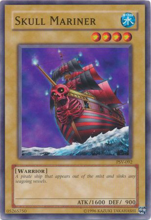pirate yugioh cards Yu-Gi-Oh! - Skull Mariner (PSV-092) - Pharaohs Servant - 1st Edition may be 1st or Unlimited Edition Other Yu-Gi-Oh archetypes for a