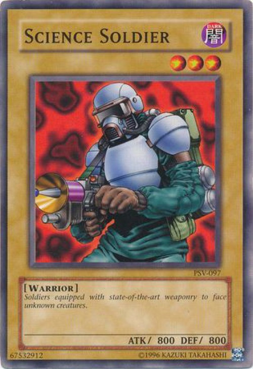 YuGiOh Pharaohs Servant Single Card Common Science Soldier PSV-097 - ToyWiz