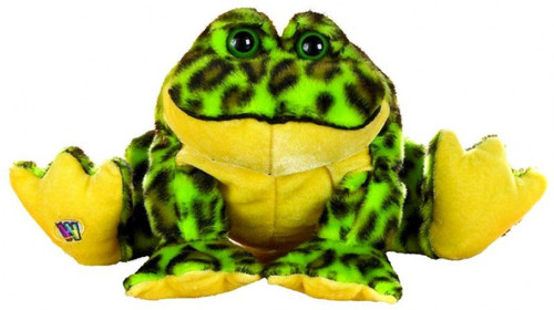 Webkinz Ganz Bull Frog Stuffed Animals Plush. NO CODE 