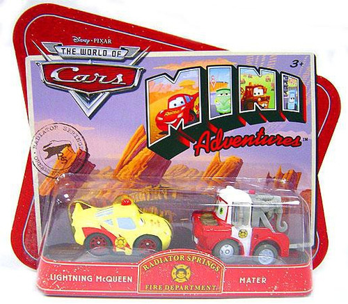 Disney Pixar Cars Mini Adventures Radiator Springs Lizzie and Red- Free  Shipping